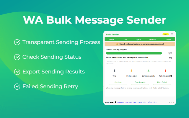 WA Bulk Message Sender - screenshot 3