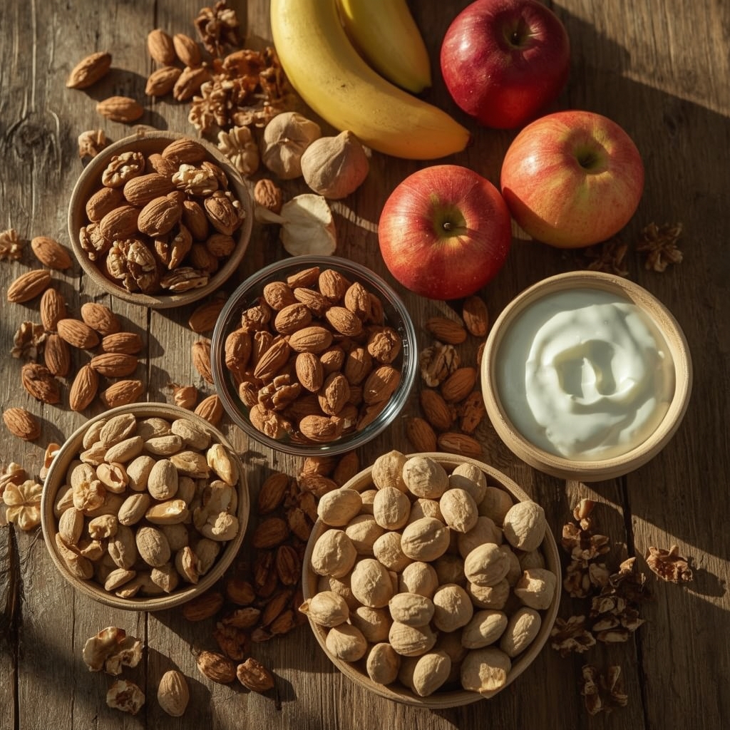 Snack Sani e Intelligenti – Cosa Mangiare Tra i Pasti Senza Cali di Energia